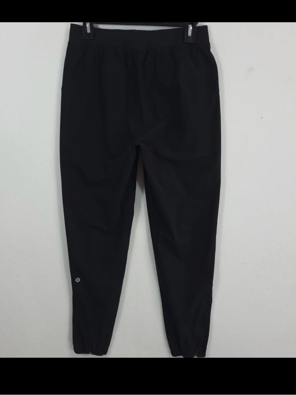 Lululemon Jogger  Adaptive State Pants Womens 6 Black Ankle Zip Athletic